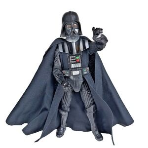 Star Wars Darth Vader Action Figure with Fabric Cape Black Series 6 Inch Loose
